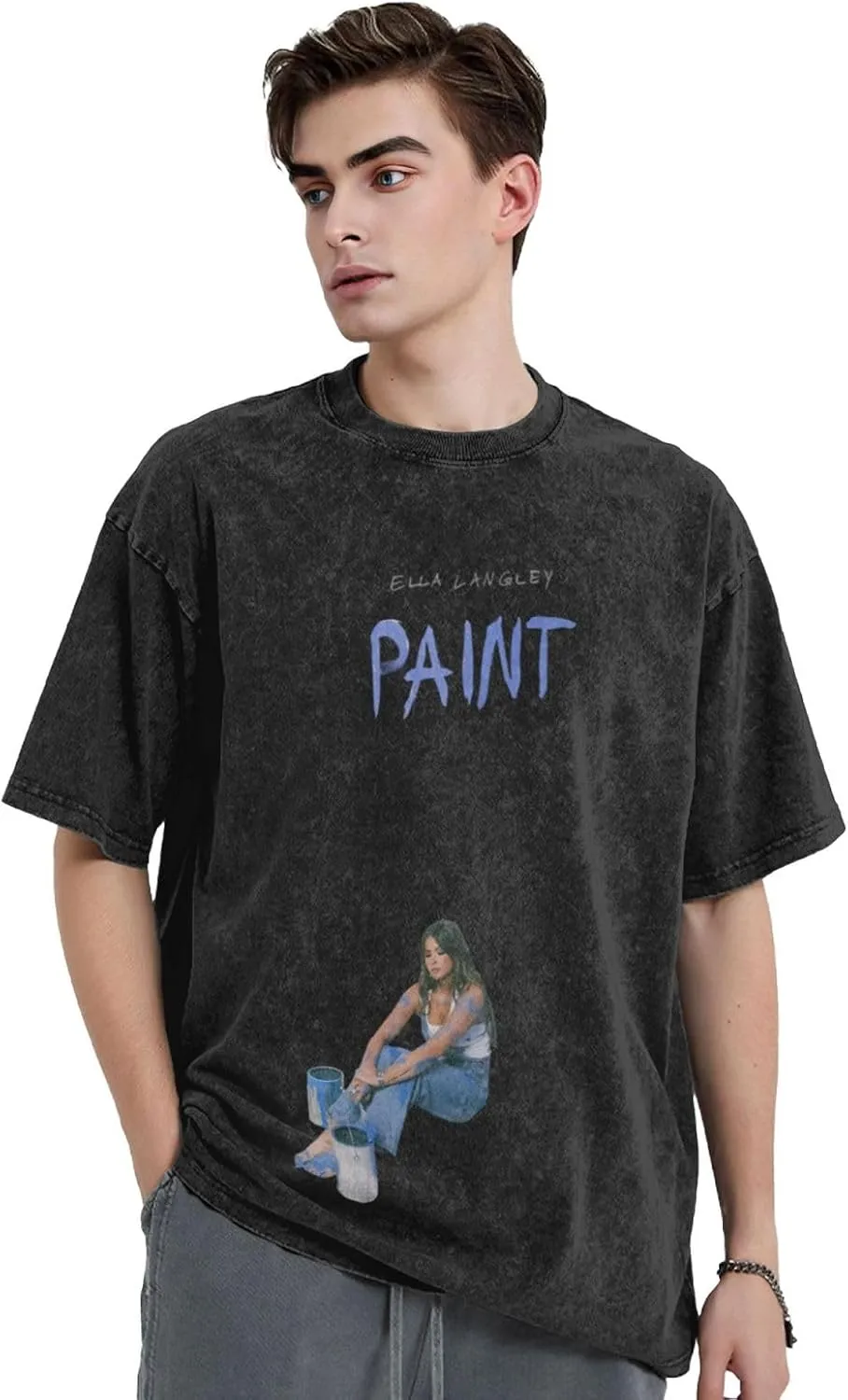 Cool in Summer Men's Breathable Short Sleeves are Versatile, and Sweatpants Can Be Used Comfortable