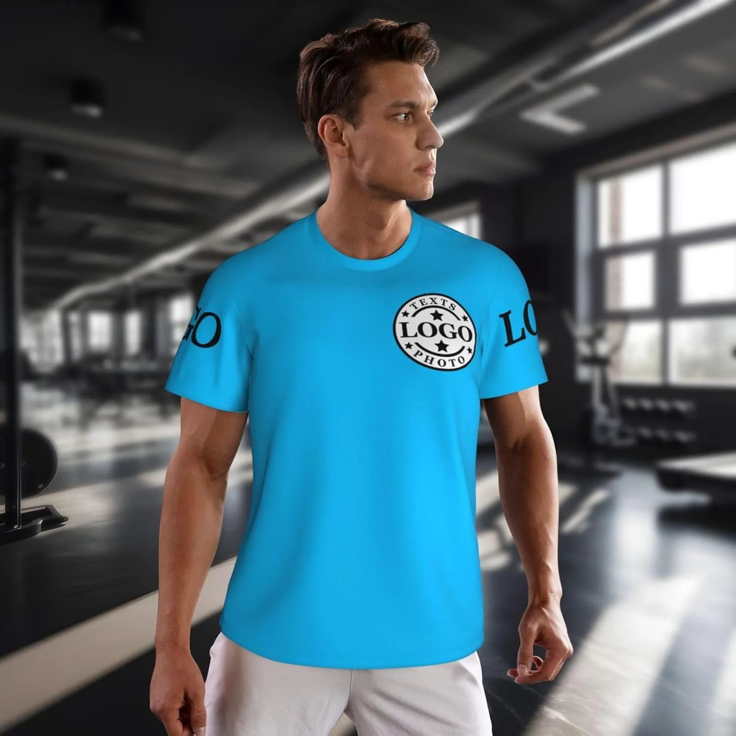 Custom T Shirts for Men Custom Tshirts Unisex Add Text Logo Photo Personalized Tshirts Customized T Shirts Front Back