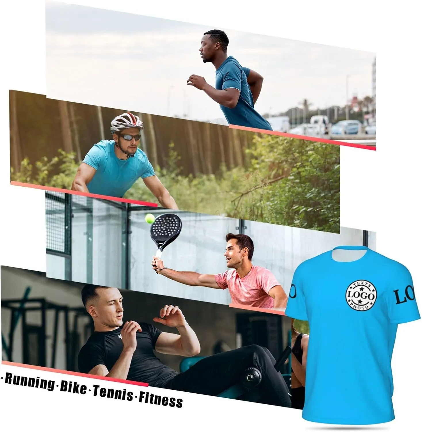 Custom T Shirts for Men Custom Tshirts Unisex Add Text Logo Photo Personalized Tshirts Customized T Shirts Front Back