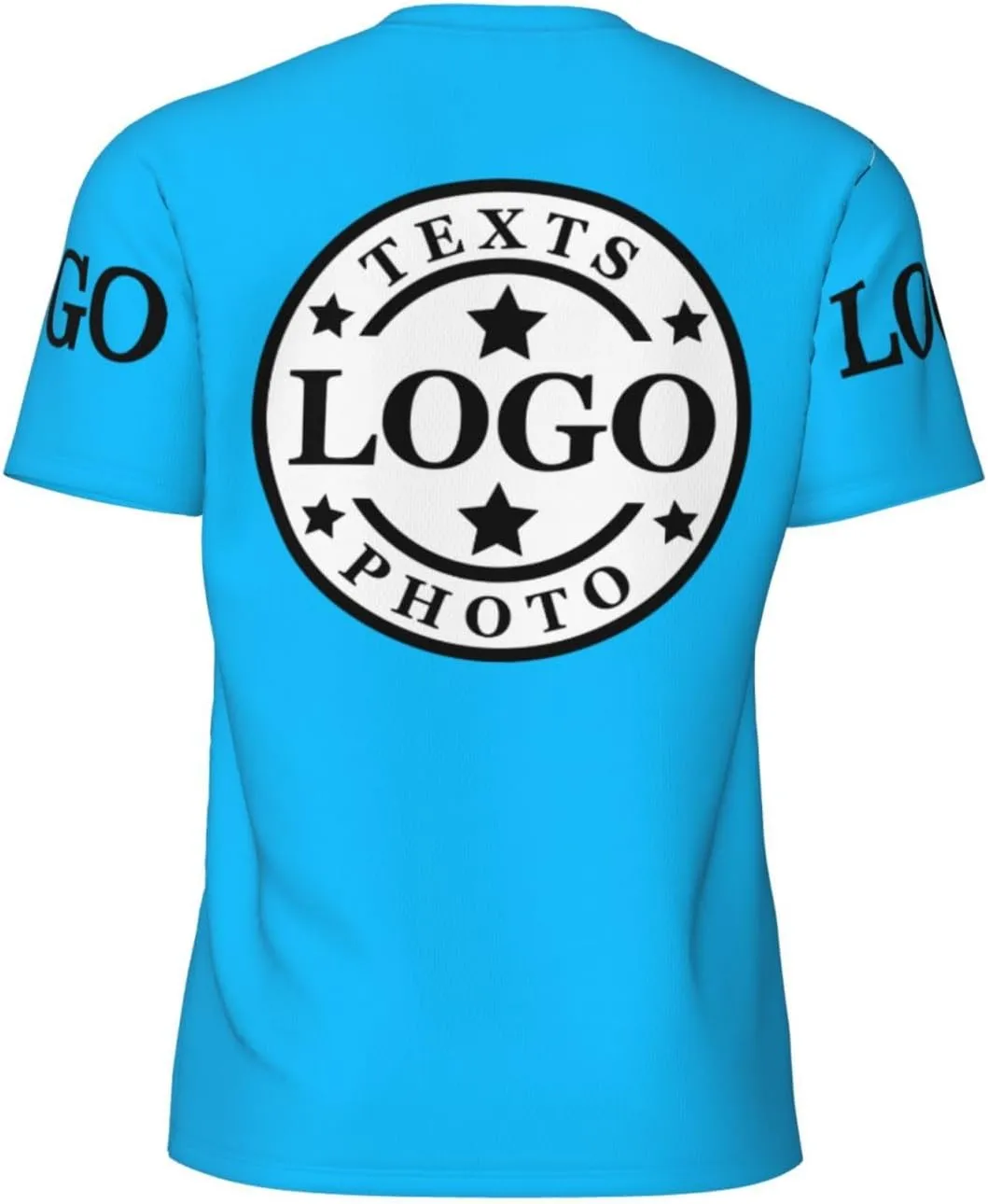 Custom T Shirts for Men Custom Tshirts Unisex Add Text Logo Photo Personalized Tshirts Customized T Shirts Front Back