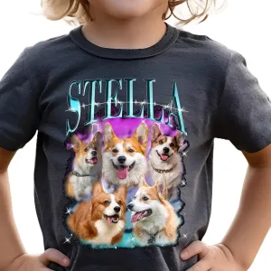Custom Your Own Toodler T-Shirt, Bootleg Rap Tee, Personalized Gifts for Couple Shirts,Your Custom Photo and Text T Shirt, Including Graphic Tee and Dog Shirts, Insert Your Design Shirt