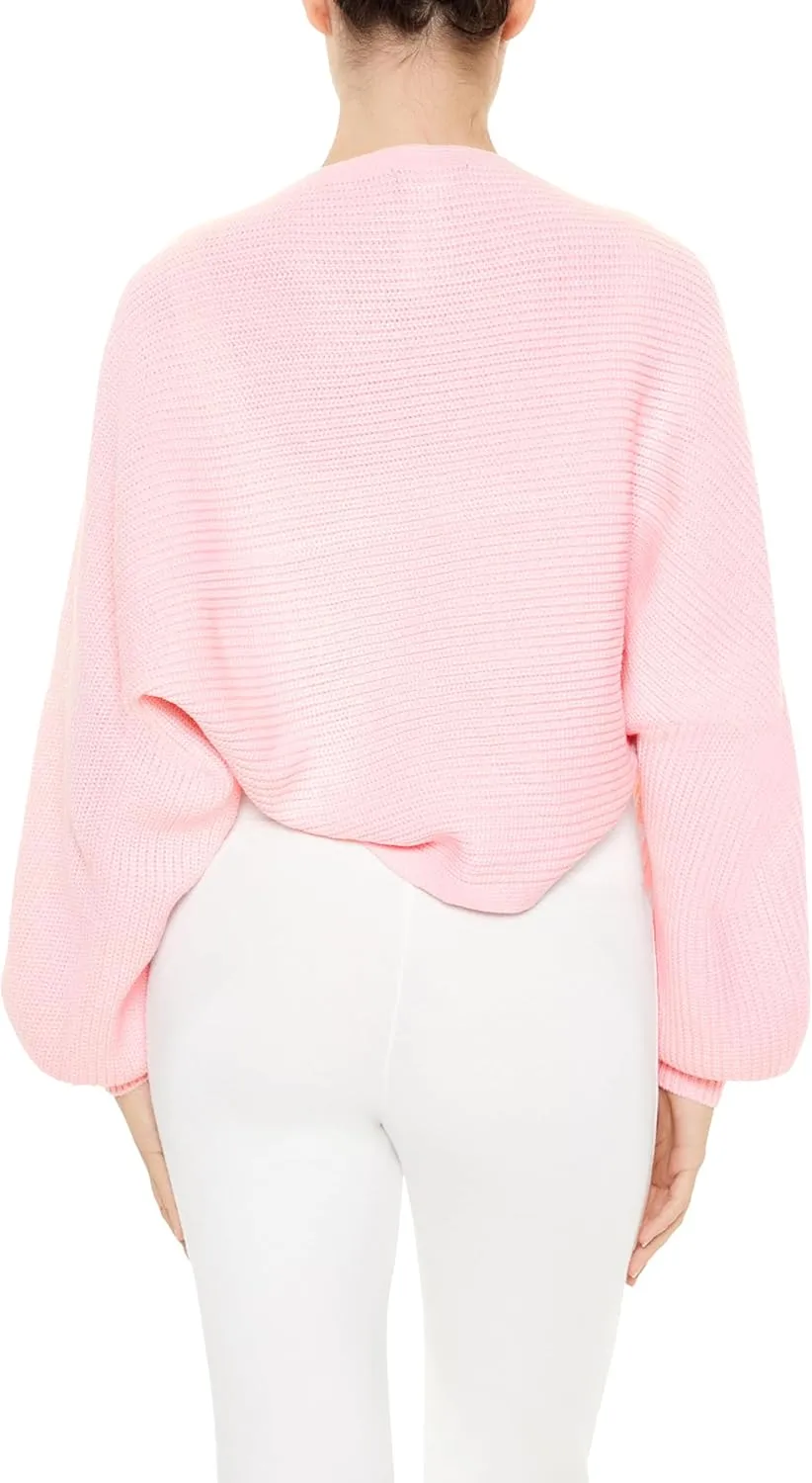 Forever 21 Women's Balloon-Sleeve Shrug Sweater