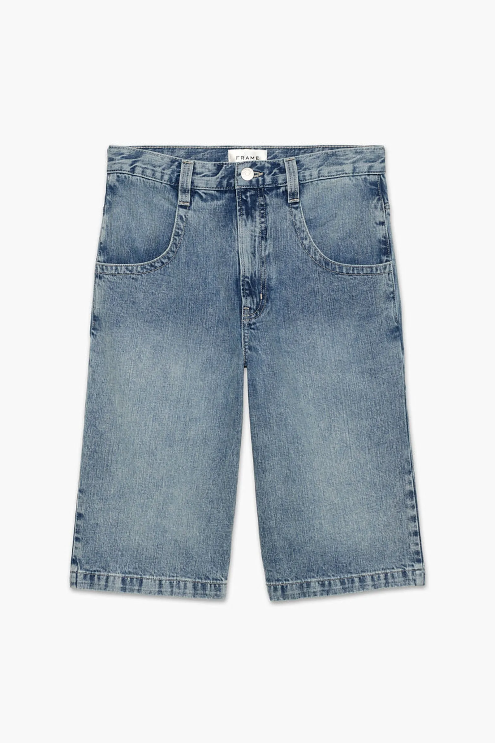 Skater Rigid Denim Short Jeans