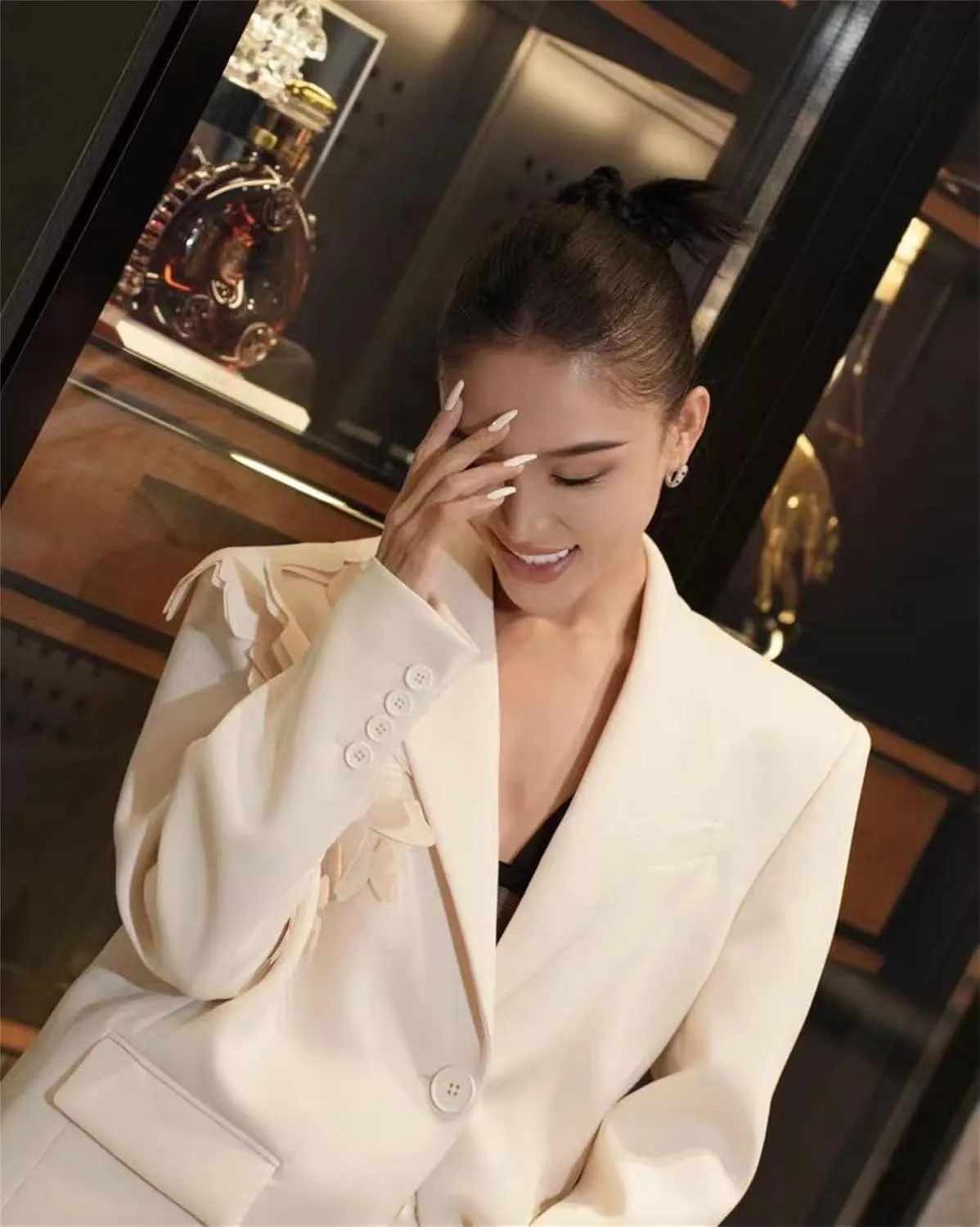 Women Butterfly Over Size Elegant Blazer Lapel Long Sleeve Coat Fashion Spring Autumn Suit Jackets