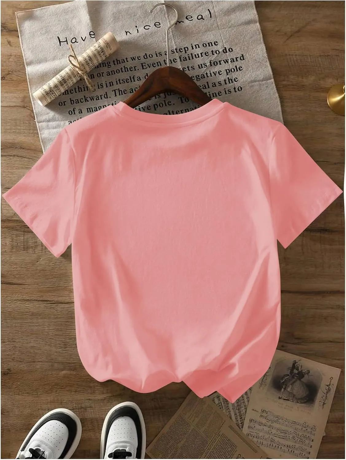 Women's Cherry Bow Graphic Tees Short Sleeve Crew Neck Summer T Shirt Tops for Women Trendy